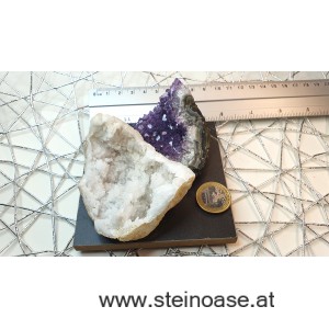 Set Reinigen & Aufladen mit Amethyst + Schneequarz